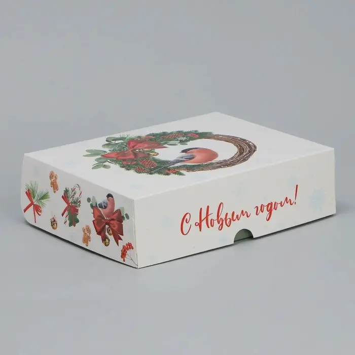 Коробка складная «Снегирь», 20 х 17 х 6 см Коробка складная «Снегирь», 20 х 17 х 6 см