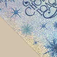 Наклейки новогодние, интерьерные &laquo;С Новым годом&raquo;, голография 21&times;29.5 см