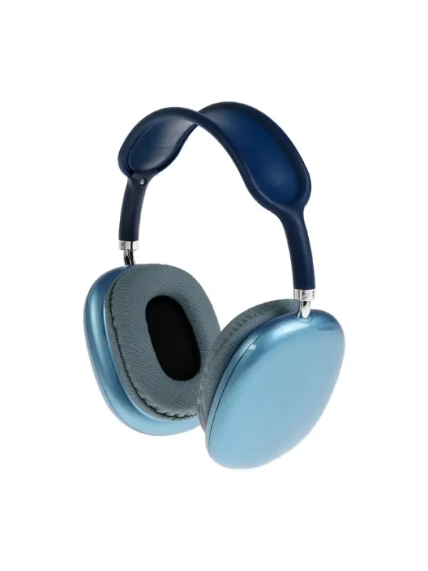 Наушники беспроводные, полноразмерные, P9, Bluetooth 5.0, с микрофоном, Jack 3.5 мм 150 мАч, синие