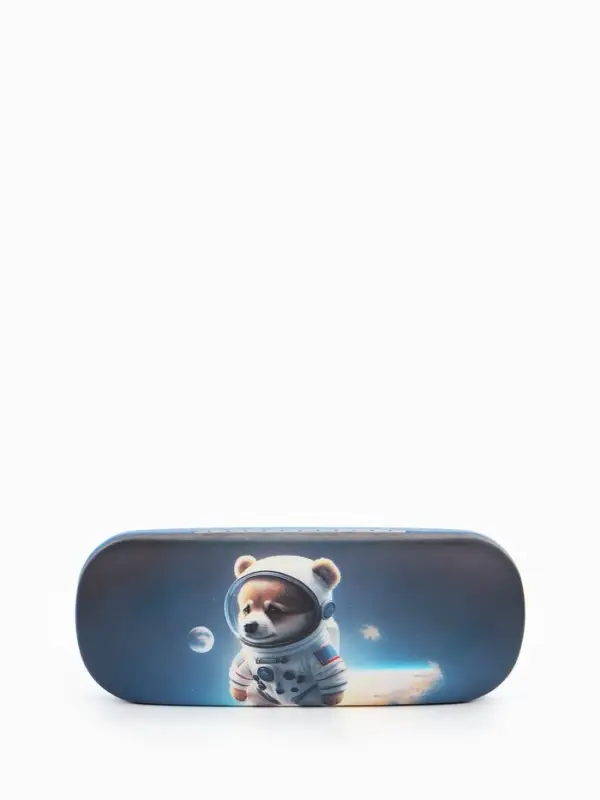Футляр для очков Космос, 16*4*6 см, хлопушка, МИКС
