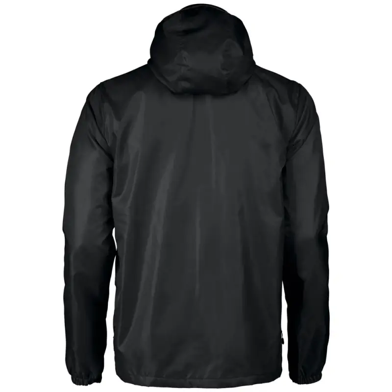Ветровка мужская Fastplant черная, размер XXL
