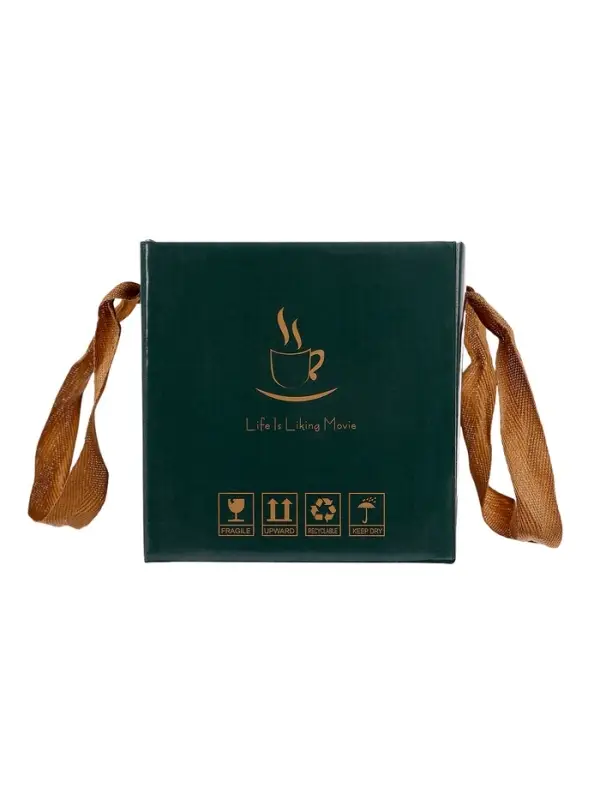 Кружка с подогревом LSK-1501, подставка, от сети, зелёная