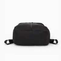 Рюкзак школьный, однотонный, 1 отделение, 3 кармана, 28&times;13&times;39 см, чёрный