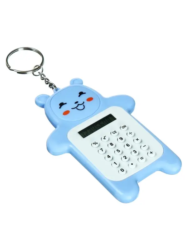 Калькулятор настольный 8-разрядный &laquo;Мишка&raquo;, МИКС