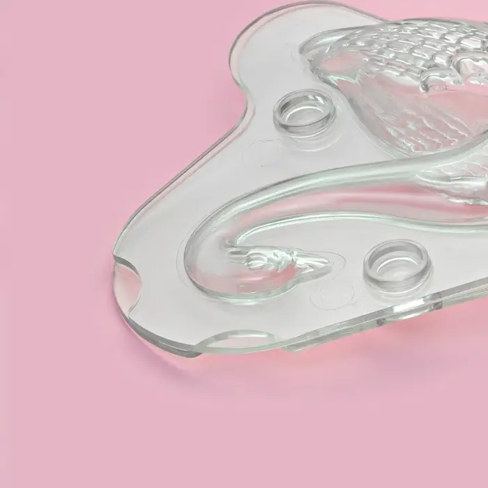 Молд для заливки шоколада 3D &laquo;Лебедь&raquo;, пластик, 13&times;4.7&times;14.5 см, прозрачный