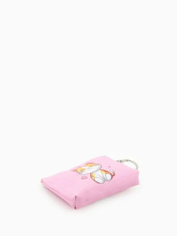 Кошелёк детский Cats, монетница, на молнии 10.5&times;2.5&times;8 см, с принтом, МИКС