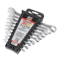 Набор ключей гаечных комбинированных на держателе (6-19 мм) (10 предметов) AVS K3N10P