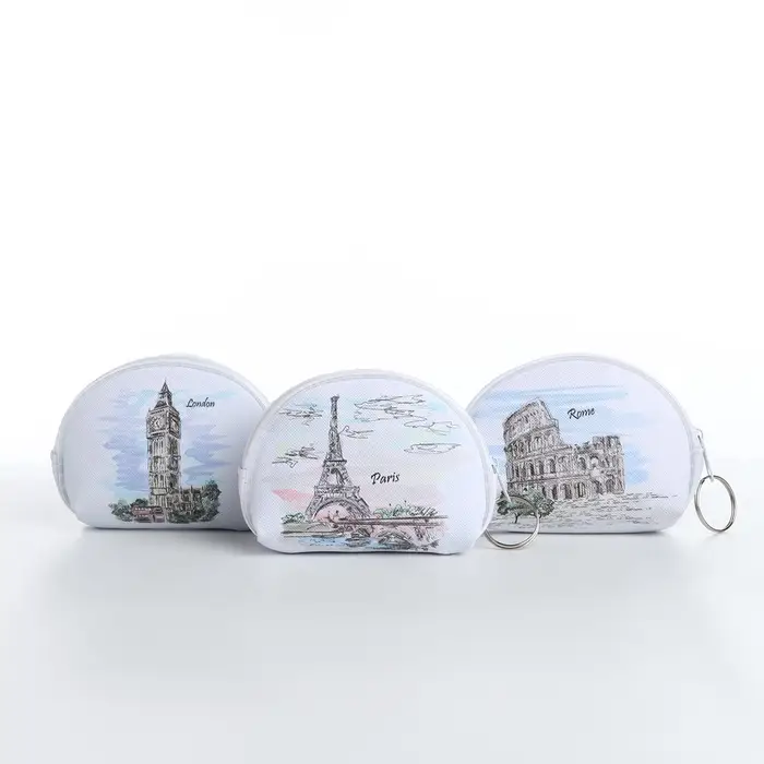 Кошелёк детский &laquo;Города&raquo; Выбражулька, маленький, монетница, МИКС