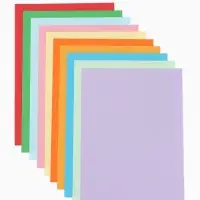 Бумага цветная тонированная, А4, 10 листов, 10 цветов, немелованная, двусторонняя, 80 г/м&sup2;, &laquo;Принцессы&raquo;