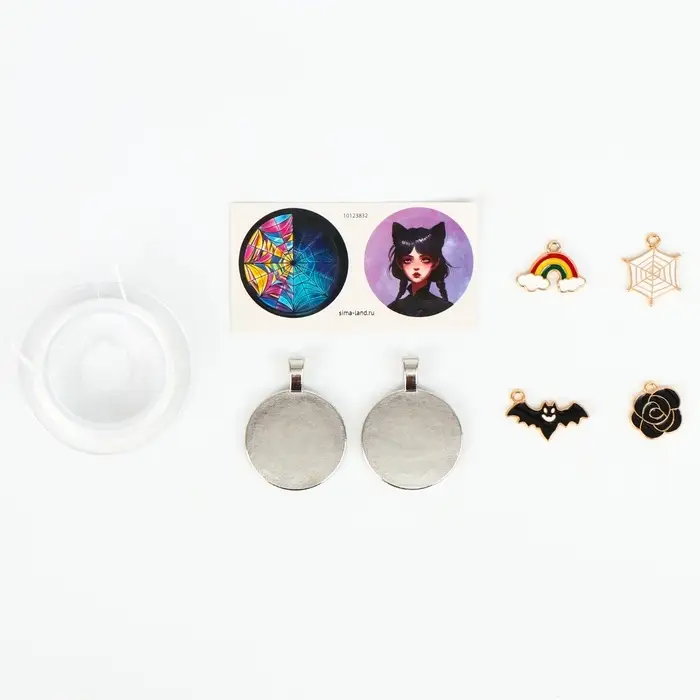 Украшения для девочек своими руками &laquo;Мрачные истории&raquo;, набор бусин для творчества, 5+