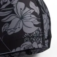 Шапочка для плавания взрослая ONLYTOP Flowers, тканевая, обхват 54-60 см