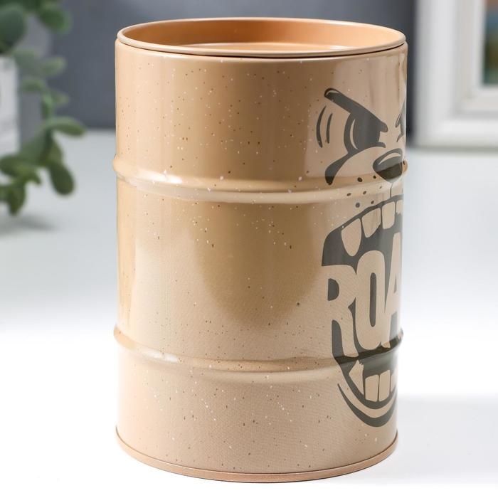 Копилка металл банка Копилка металл банка "Зверинный рык" 12х8х8 см