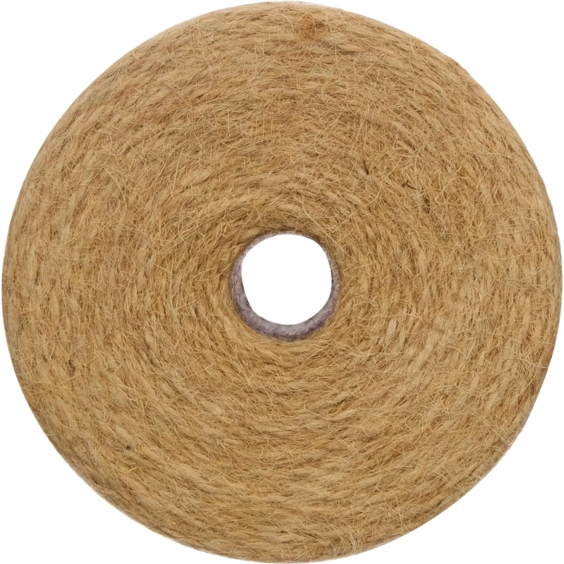 Шпагат Комус джутовый кручёный 1,2кТекс 13кгс 1кг 800м СПб