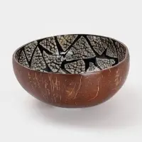 Чаша &laquo;Щербет&raquo;, 14&times;14&times;6 см, кокос