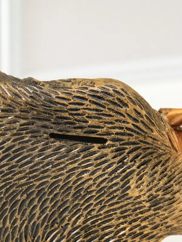 Копилка для денег &laquo;Спящий Будда&raquo;, гипс под бронзу с золотом, 17&times;36&times;15 см