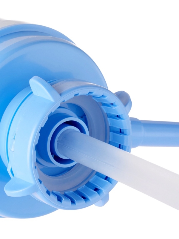 Помпа для воды Адмирал, механическая, под бутыль от 11 до 19 л, голубая Помпа для воды Адмирал, механическая, под бутыль от 11 до 19 л, голубая