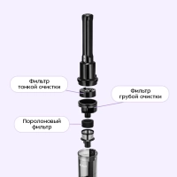 Вертикальный пылесос для дома КТ-5303 - 110 Вт