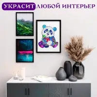 Wooden Jigsaw Puzzle Honey Panda 117 pcs