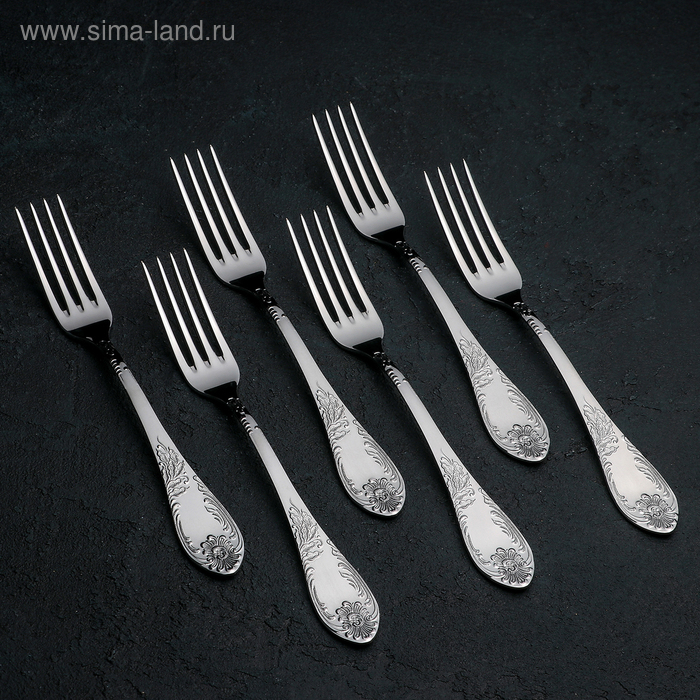 Набор столовых приборов «Императорский», 18 предметов, картонная коробка Набор столовых приборов «Императорский», 18 предметов, картонная коробка