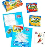 Жевательные конфеты с татуировкой "Битва Кораблей" 14гр