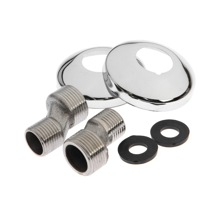 Смеситель для ванны ZEIN ZC2051, излив 30 см, кран-букса латунь 1/2 Смеситель для ванны ZEIN ZC2051, излив 30 см, кран-букса латунь 1/2", душевой набор, хром