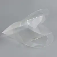 Складная прозрачная коробка из PVC, для упаковки подарков, 11×9×2 см