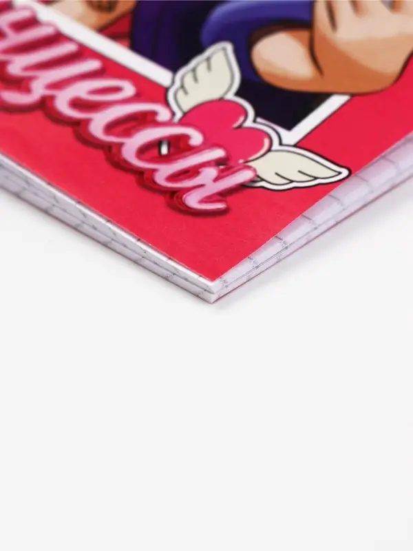 Блокнот А6, 32 л. на скрепке "Принцессы"