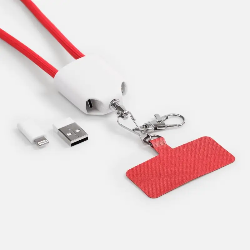 Кабель-ланьярд energyFlex Pro, красный Кабель-ланьярд energyFlex Pro, красный
