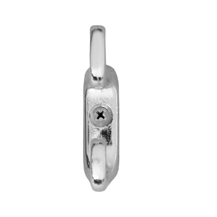 Крючок мебельный ТУНДРА TKD010, двухрожковый, хром, 10 шт TMP Крючок мебельный ТУНДРА TKD010, двухрожковый, хром, 10 шт TMP