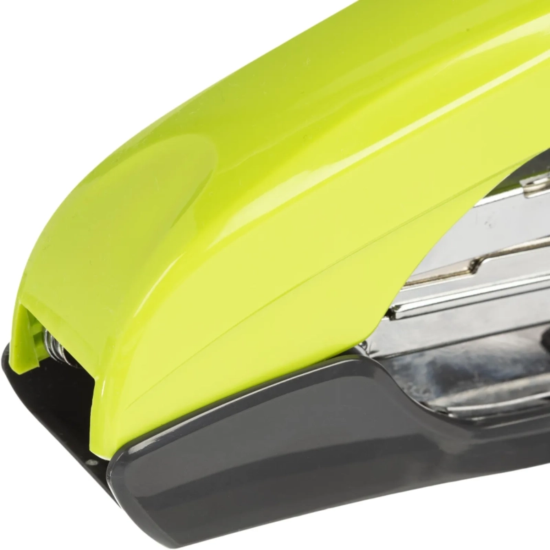 Степлер №24/6,26/6 до 25 листов,энергосберегающий,салатовый