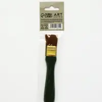 Кисть для рисования флейцевая синтетика плоская, 2 см