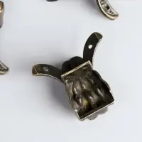 Уголок (ножка) для шкатулки "Лапа" набор 4 шт 4,3х3,4 см Уголок (ножка) для шкатулки "Лапа" набор 4 шт 4,3х3,4 см