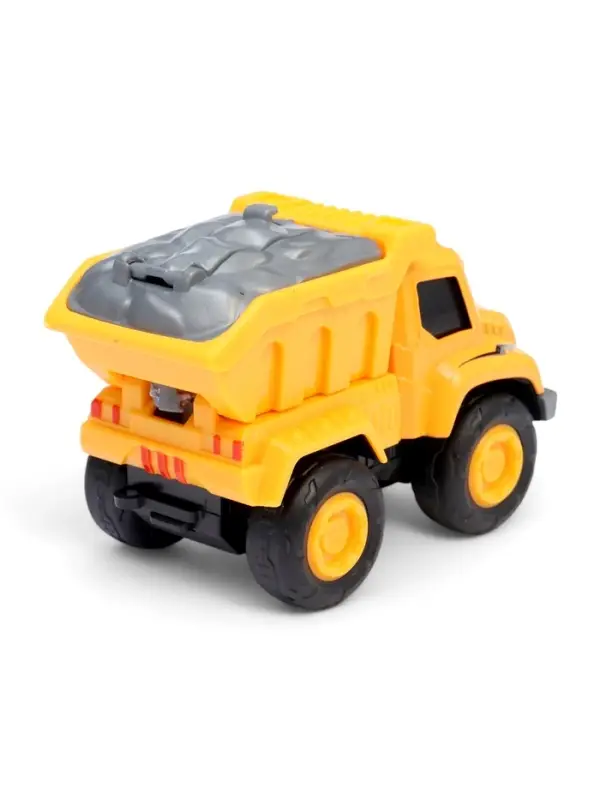 Робот-трансформер «Стройбот», собирается из 5 машинок, подвижные детали