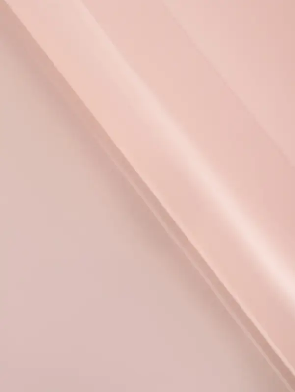 Плёнка для цветов &laquo;Двойная кайма&raquo;, пудровый, 57&times;57&plusmn;2 см