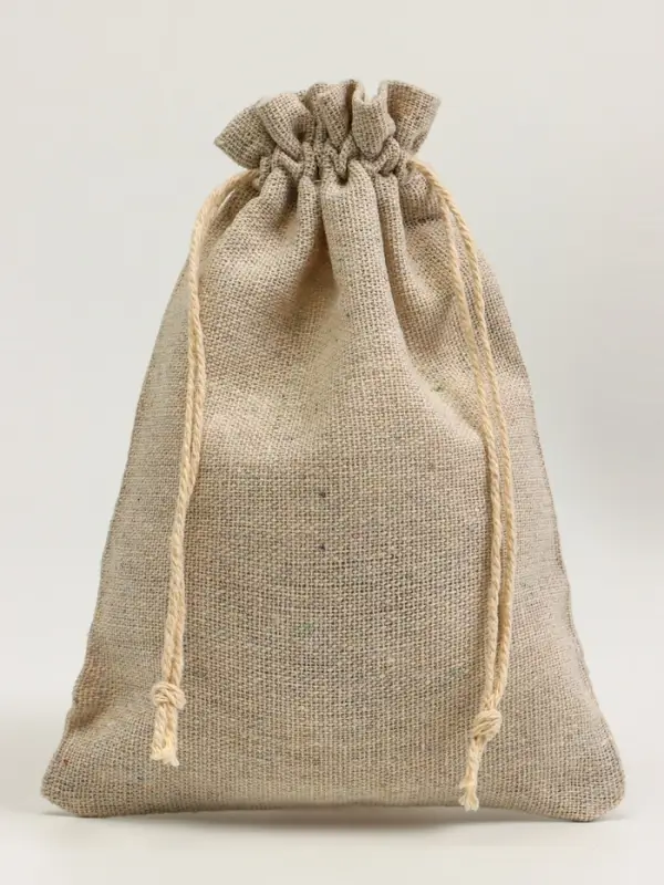 Мешочек подарочный для украшений, подарков и трав, текстиль &laquo;Эко&raquo;, 18&times;12 см