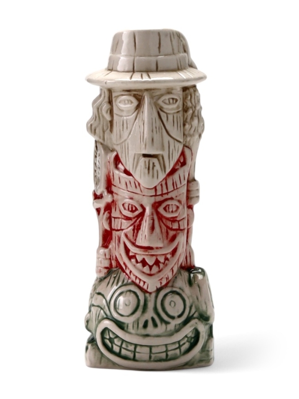 Стакан для коктейлей "Тики", три лица, керамика