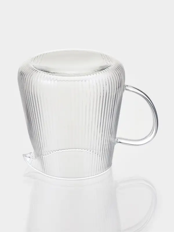 Чайник заварочный с металл ситом "Грани" 0,5л, 13,5х10,5х13 см