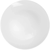 Тарелка Trivor D175мм  фарфор белаябез бортов 6 шт/уп