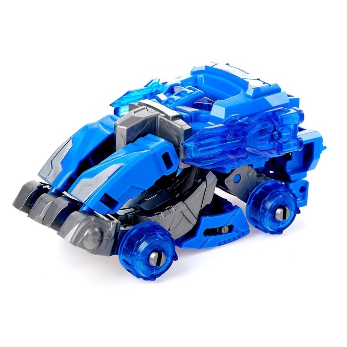 Робот «Часы», трансформируется в робота и машинку, цвет синий