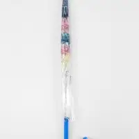 Зонт - трость полуавтоматический &laquo;Цветы&raquo;, 8 спиц, R=40/58 см, d=80 см, МИКС