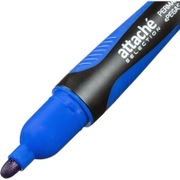 Маркер перманентный Attache Selection Pegas синий, 2-5мм