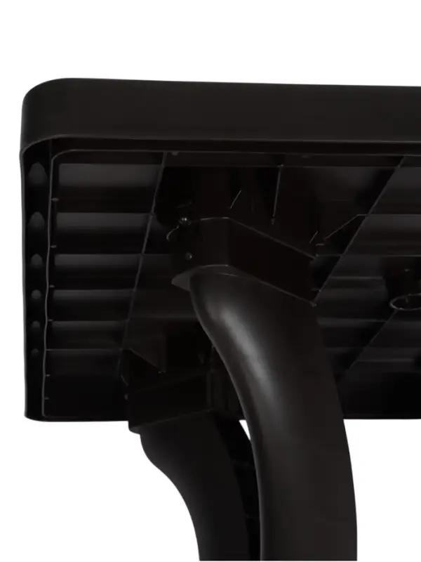 Стол квадратный &laquo;Атлант&raquo;, 80&times;80&times;76.5 см, пластиковый, коричневый