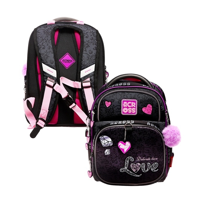 Рюкзак школьный 35 х 26 х 14 см, эргономичная спинка, Across 178 Рюкзак школьный 35 х 26 х 14 см, эргономичная спинка, Across 178