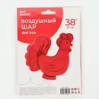 Воздушный шар фольгированный 38" &laquo;Леденец Петушок&raquo;
