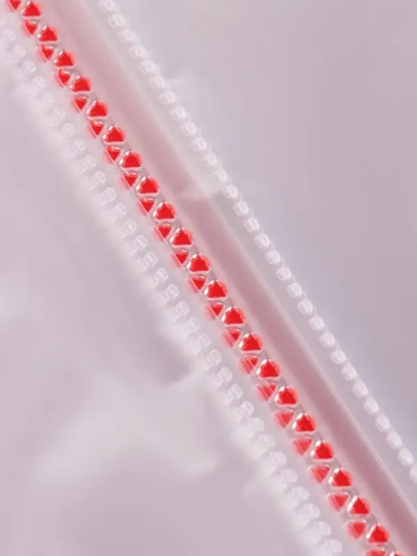 Папка с 40 вкладышами А4, 500 мкм, Calligrata, текстура &laquo;песок&raquo;, красная