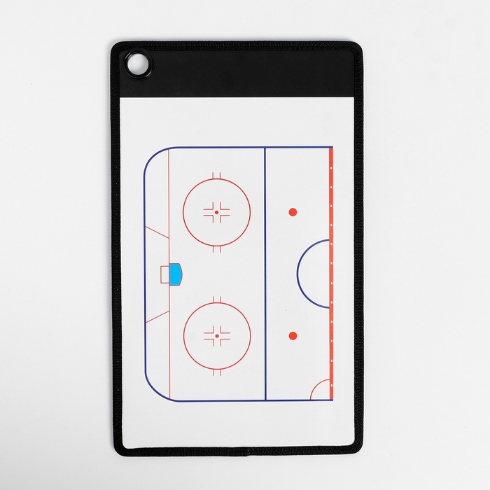 Тактическая двусторонняя магнитная доска для хоккея, 38 х 23 см Тактическая двусторонняя магнитная доска для хоккея, 38 х 23 см