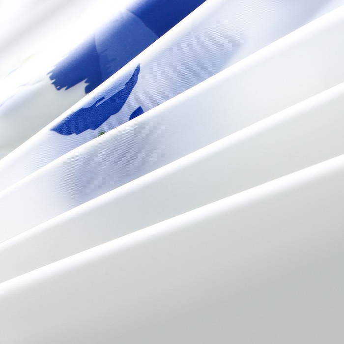 Штора для ванной Доляна «Акварель», 180×180 см, EVA