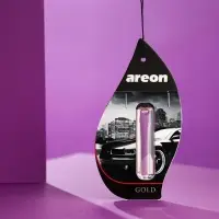 Ароматизатор на зеркало Areon Liquid lux жидкий, gold, 5 мл 704-LX-01