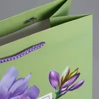 Пакет подарочный ламинированный "Вдохновение" 26 х 12 х 32 см