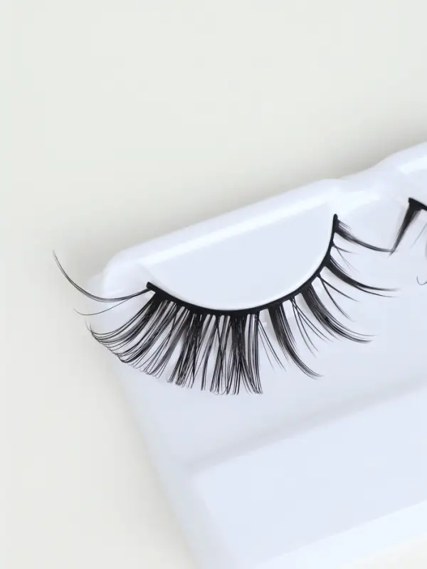 Ресницы накладные «Неповторимость», 10-18 мм, без клея, чёрные